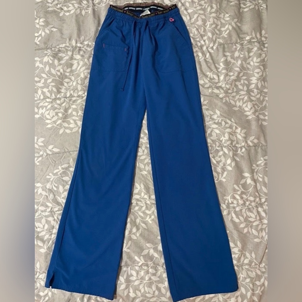 Heartsoul scrub pants size XXS royal blue